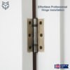 76mm (3 inch) and 102mm (4 inch) Hinge Jigs for Door and Door Frame