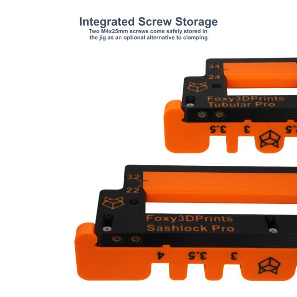 Foxy3DPrints Tubular/Sashlock Pro Universal Adjustable Door Jig Router Template